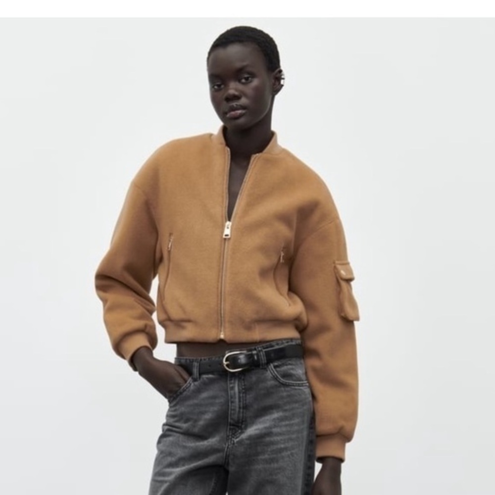 Zara Cropped Bomber